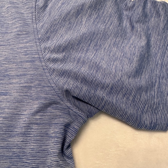 Men’s Vineyard Vines St. Jean Stripe Performance Polo, size XL, Ocean Breeze - Picture 6 of 9